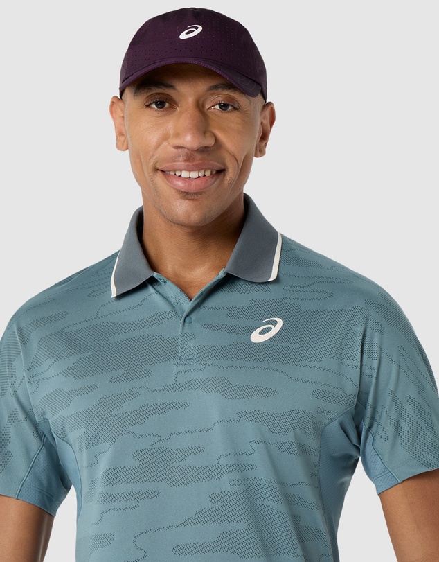 ASICS - Match Jacquard Polo Short Sleeved Top - Men's