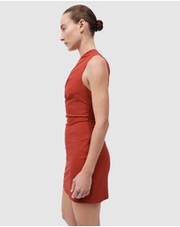 St. Agni - Soft Sculptural Mini Dress