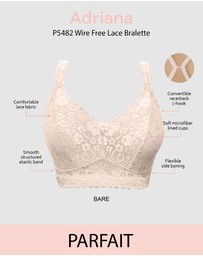 Parfait - Adriana Wirefree Full Bust Lace Bralette