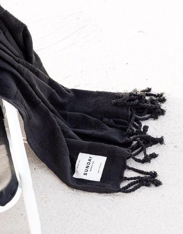 Sunday Supply Co - Black Rock Beach Towel