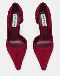 Steve Madden - Evangeline Burgundy Heels