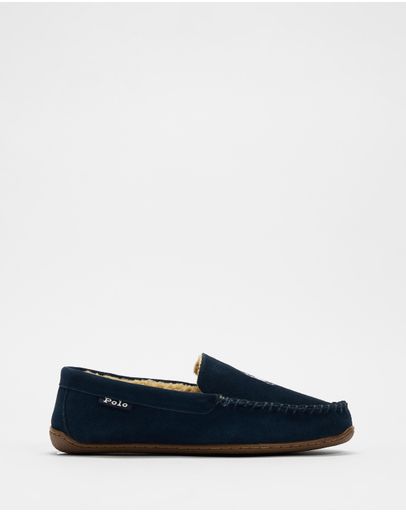 Navy Suede W/ Cream Pp