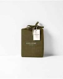 Aura Home - Emile Linen European Pillowcase