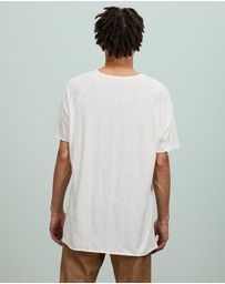 Surrounded By Ghosts - The Thorite Cotton Raglan T-Shirt