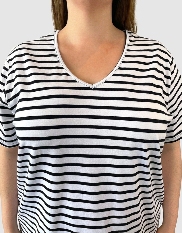 Love Your Wardrobe - Cassie Stripe Tee