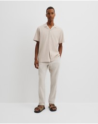 Country Road - Australian Cotton Textured Short Sleeve Shirt