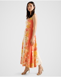 Forever New - Livvy Strappy Linen Midi Dress