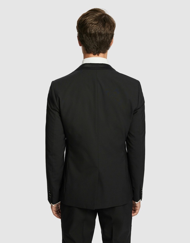 yd. - Seville Slim Tuxedo Wool Blend Suit Jacket
