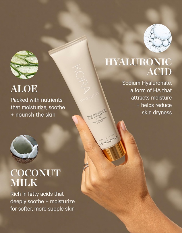 KORA Organics - Milky Mushroom Ultra-Hydrating Mask 100Ml