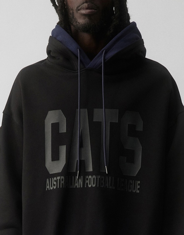 Strateas Carlucci x AFL - Geelong Cats Double Hooded Jumper
