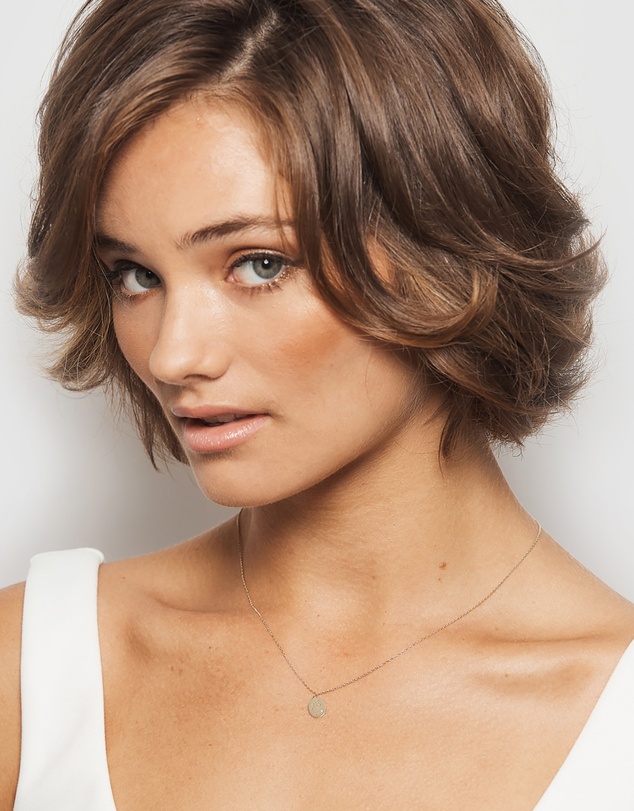Luna Rae - Solid Gold - Stars of Aquarius Diamond Necklace