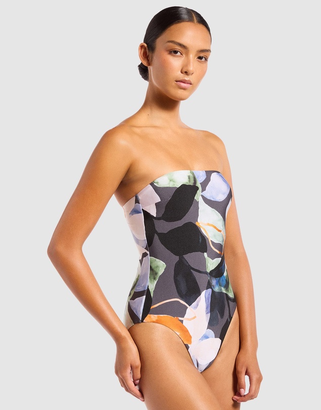 JETS - Flourish Bandeau One Piece