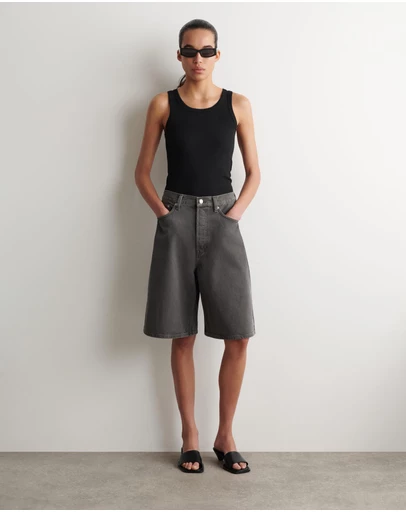 COS - Knee-Length Denim Shorts