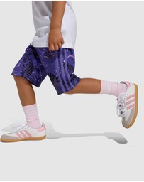 adidas Originals - Allover Print Regular Shorts and Tee Set - Kids-Teens