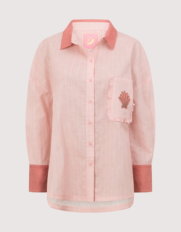 SMWR. by The Somewhere Co - Keepsakes Oversized Long Sleeve Shirt