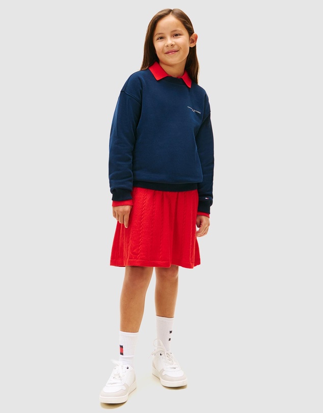 Tommy Hilfiger - Brushed Fleece Logo Sweatshirt - Teens