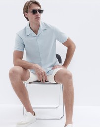 UNISON - Seersucker Regular Fit Shirt