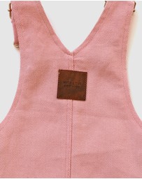 WITH LOVE FOR KIDS - Hazel Denim Pinafore Dress - Babies - Kids