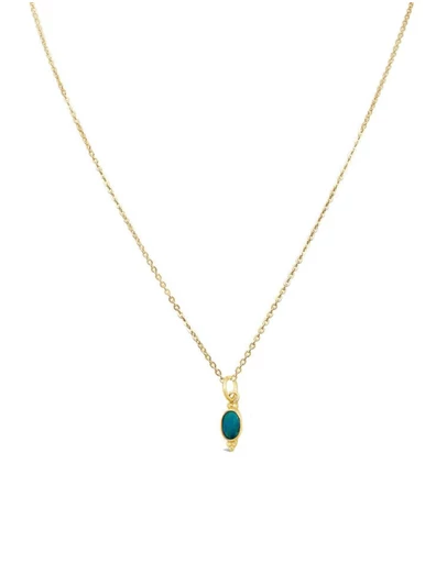 Ichu - Opal Trio Necklace Gold