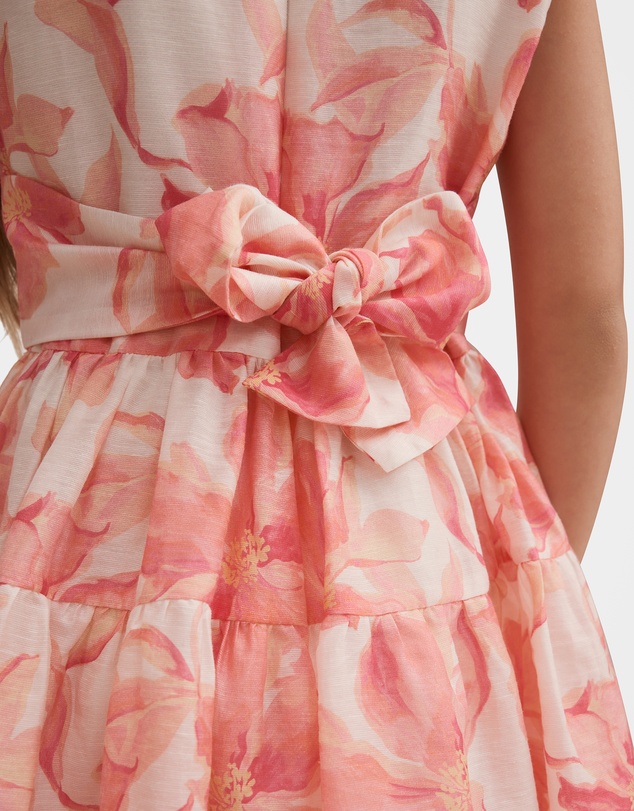 Forever New Girls - Sienna Girls Tiered Bow Dress