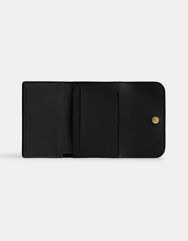 Coach - Refined Calf Leather Essential Card Holder Wallet
