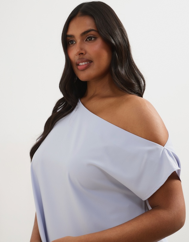 Atmos&Here Curvy - Willow Off Shoulder Top