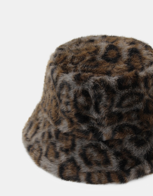 Morgan & Taylor - Marissa Faux Fur Hat in Grey
