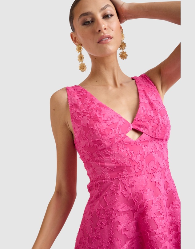 Honey and Beau - Stanley V Neck Midi Dress