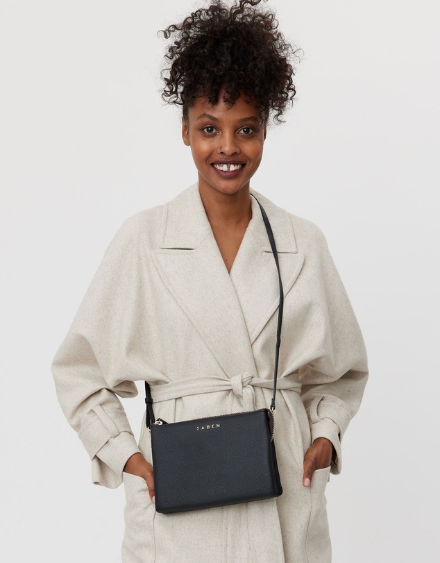 SABEN - Tilly's Big Sis Leather Cross-body Bag