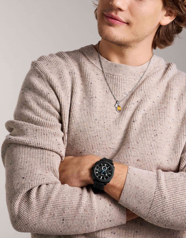 Fossil - Machine Black Chronograph Watch