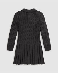 Polo Ralph Lauren - Mini-Cable Polo Sweater Dress - Babies-Kids