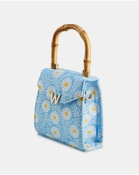 Wolf - Wolf Evie Collection Small Bag with Sky Daisy Print