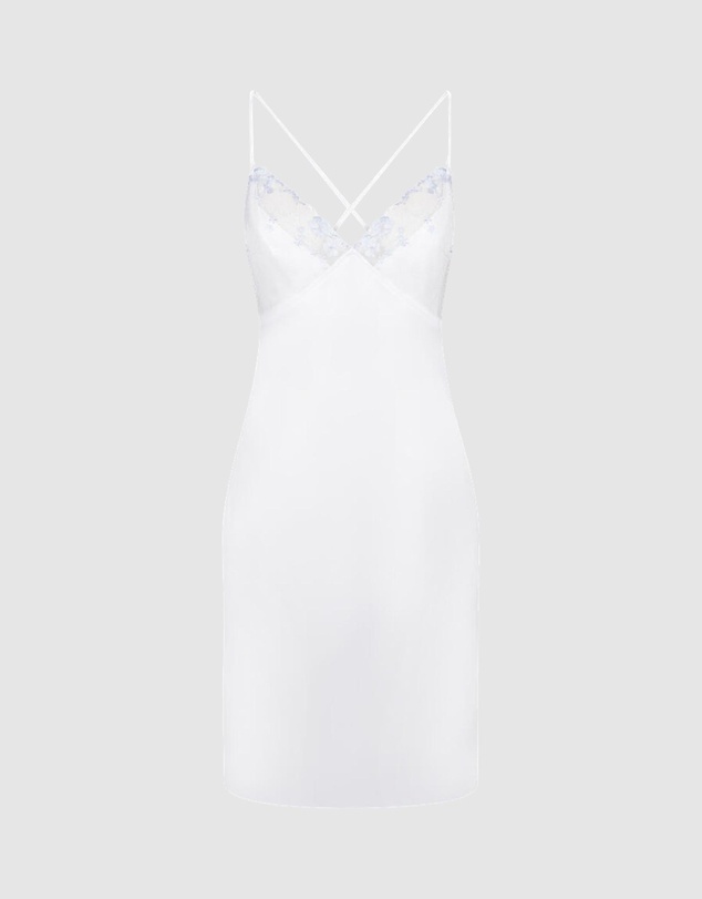 Hunkemoller - Satin Lace Peonie Slip Dress