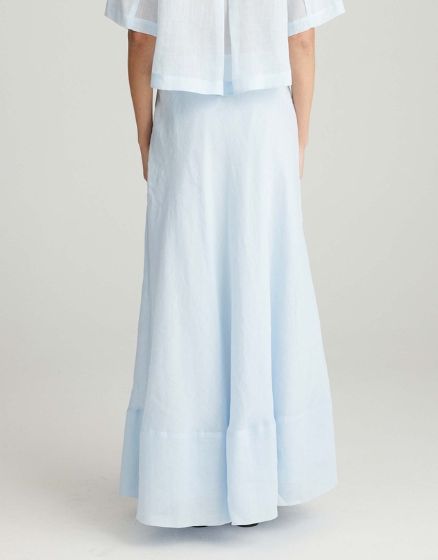Mattir - Aire Circle Skirt Ice Blue
