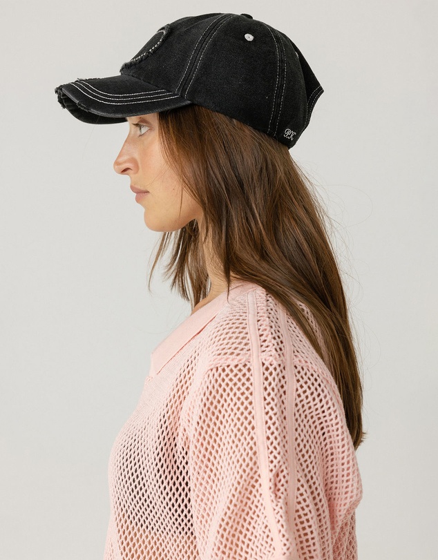 Pinky & Kamal - Studded Heart Cap
