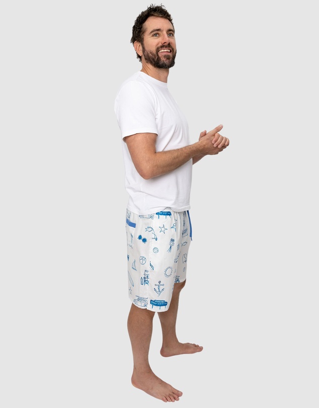 Sant And Abel - Men's Nathan Turner Malibu Sleep Shorts