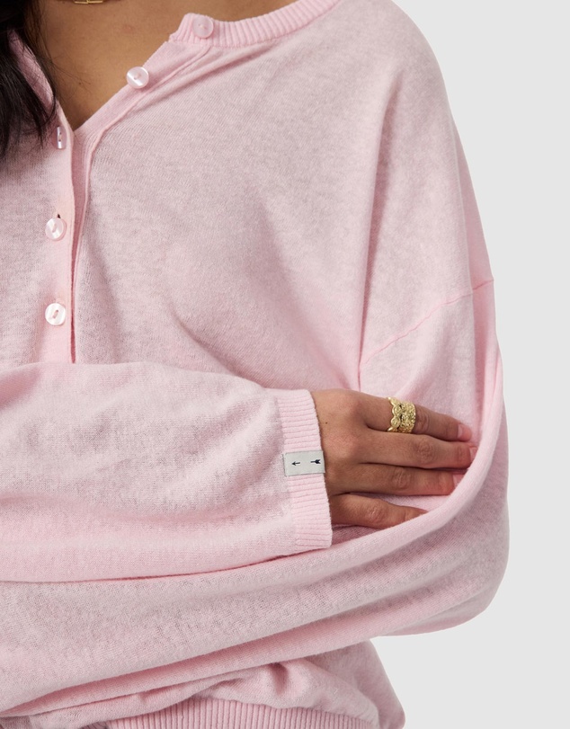 The Upside - Rylee Knit Button Top