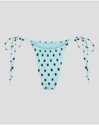 Vacay Swimwear - Rio Bottom Blue Polka
