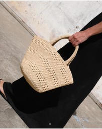 Mimmi Terra - Raffia Penne Bag