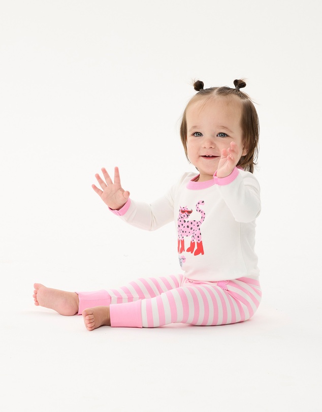 Rock Your Baby - Leopard Bodysuit & Legging Set