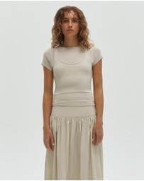 One Of Others - Heath Double Layered Top