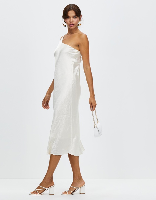 Third Form - Crush Bias One Shoulder Dress