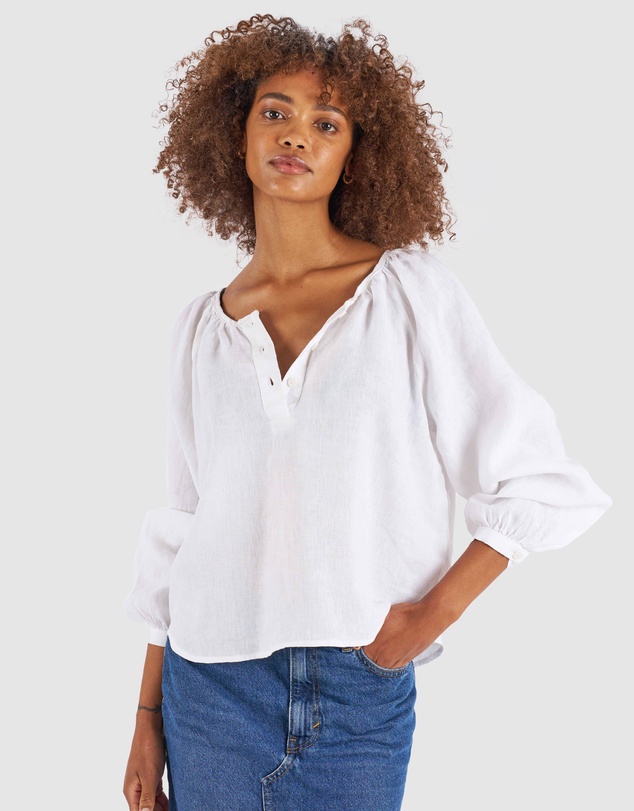 CAMIXA - Poem Linen Blouse