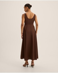 Review - Montague Cowl Neck Dress