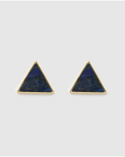 Miz Casa and Co - Geometric Triangle Earrings