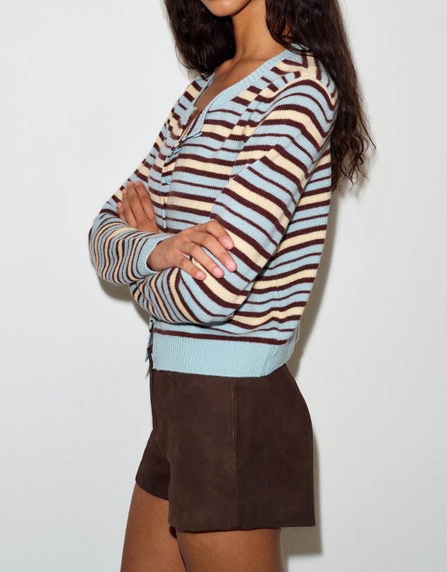 Reformation - Clara Cashmere Crew Cardigan