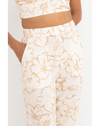 Rhythm - Lulu Floral Wide Leg Pant