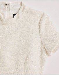 Bardot Junior - Zephyra Boucle Mini Dress - Kids-Teens