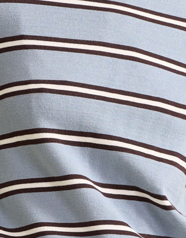 MVN - Stripe Long Sleeve Knit Top