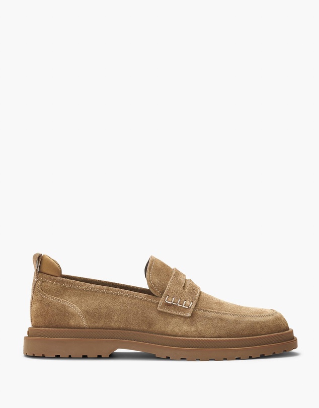 Aquila - Radar Suede Penny Loafers